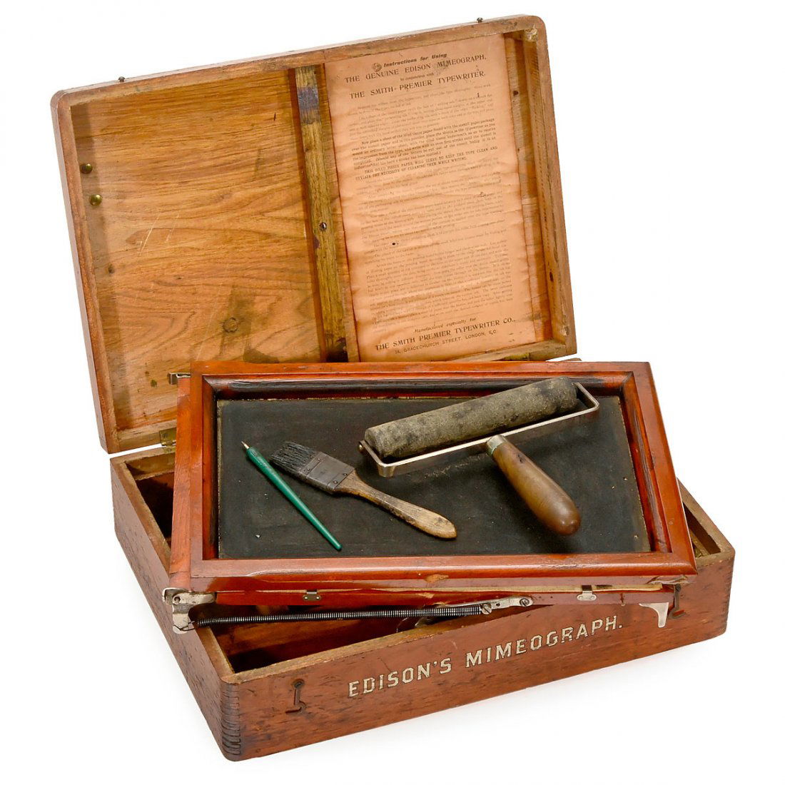 The Edison Mimeograph and 1 other unmarked Duplicator, (1 of 2)