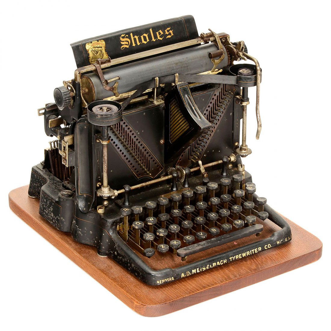 Sholes Visible No. 4 (Meiselbach), 1901 (1 of 1)