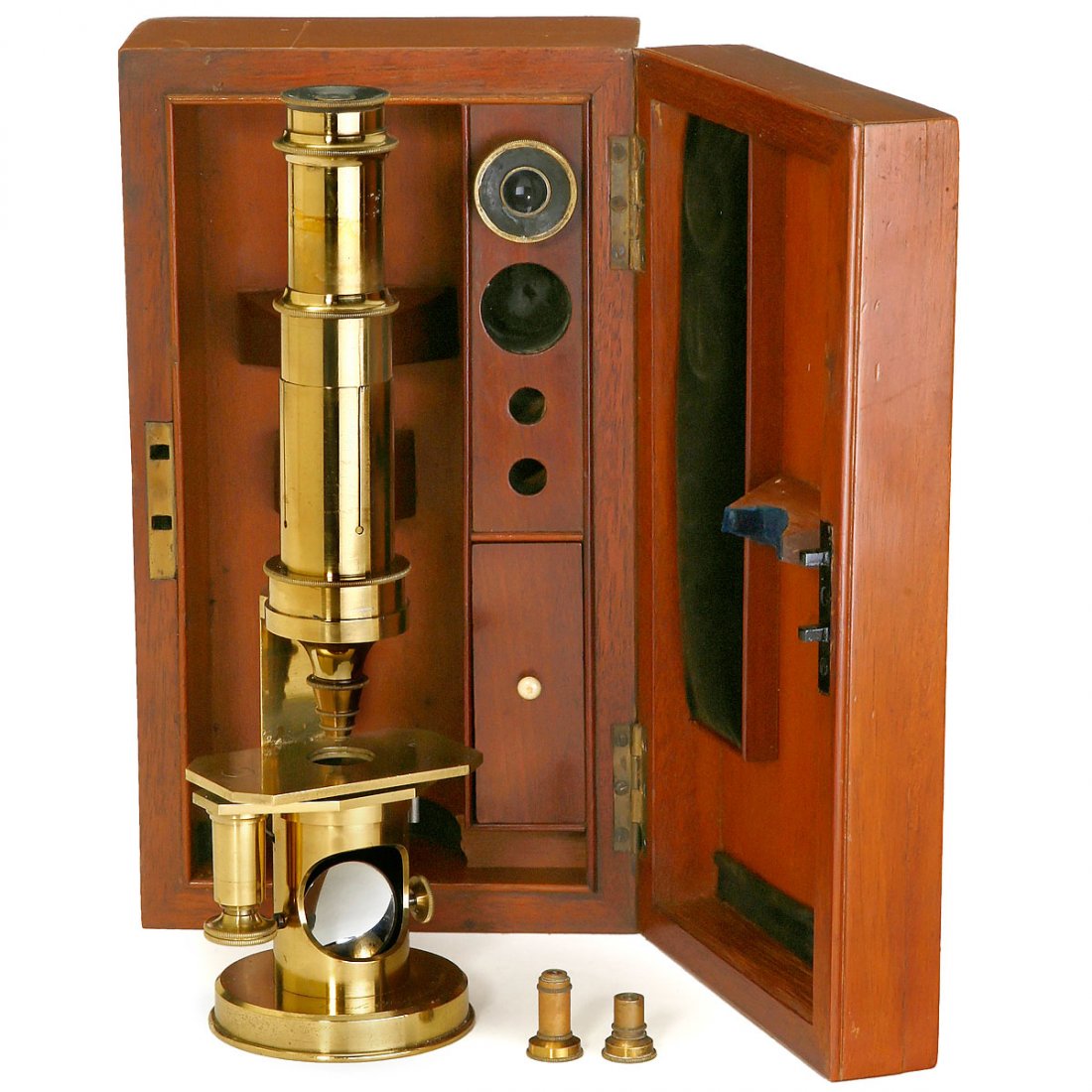 Drum-Type Microscope by Bénèche & Wasserlein, c. 1860 (1 of 1)