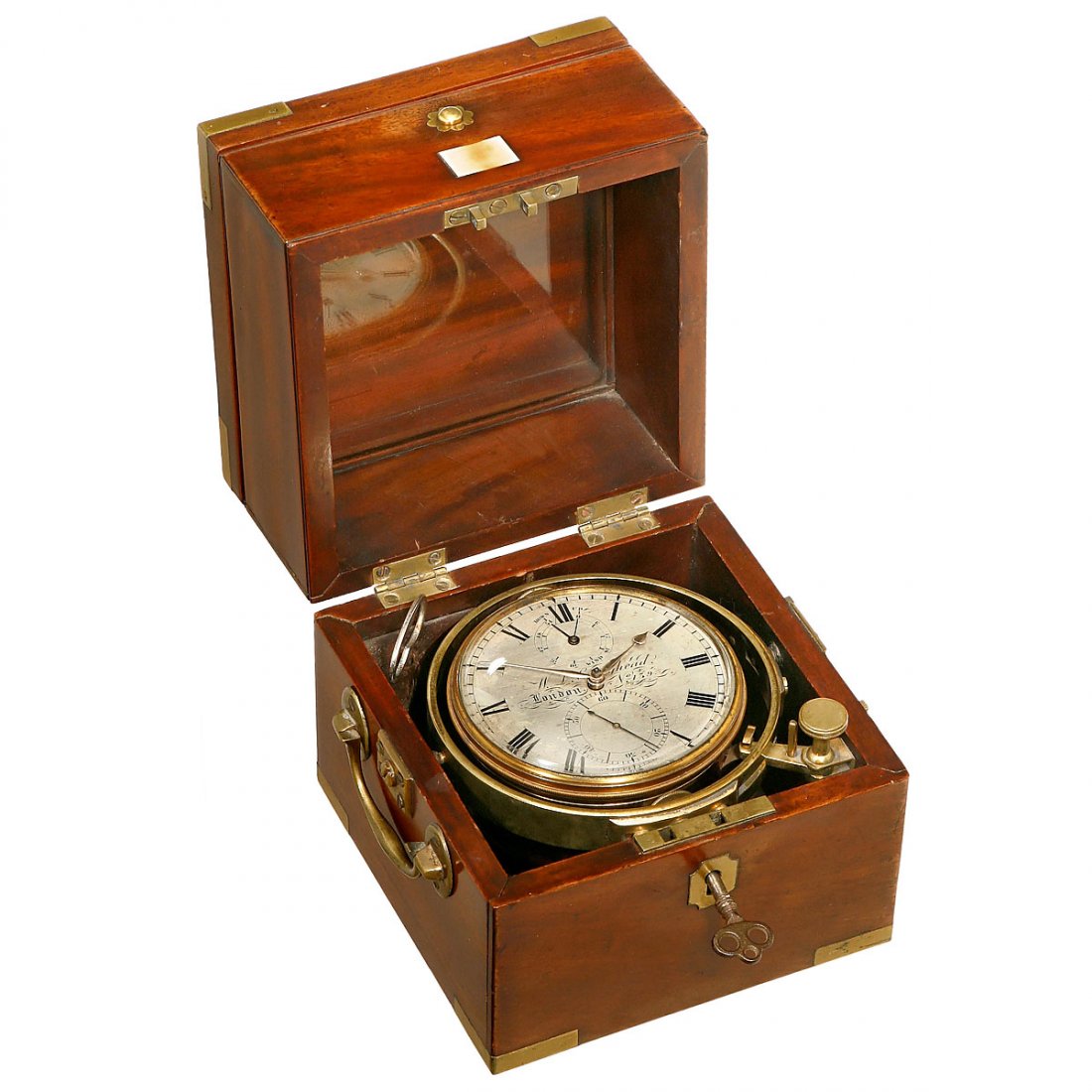 Early Two-Day Marine Chronometer by W.L. Craighead, c. (1 of 3)