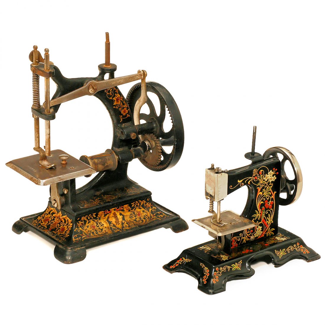 2 Toy Sewing Machines, c. 1920 (1 of 1)