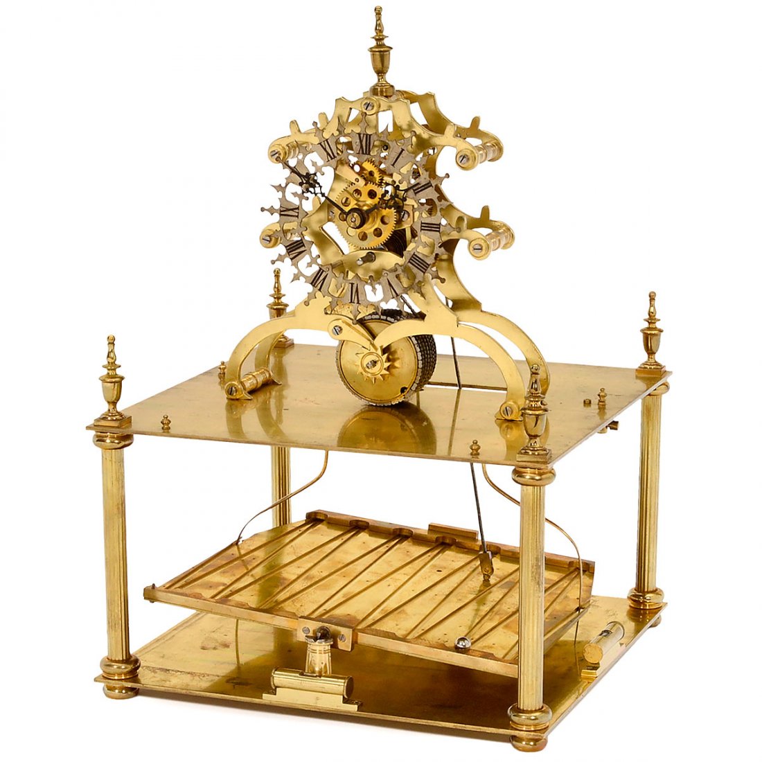 English Rolling Ball Clock, 20th Century (1 of 2)