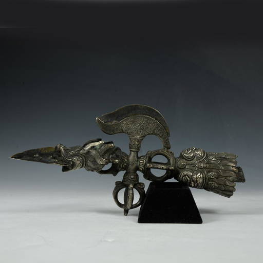 Large Tibetan Bronze Ritual Phurba Dagger Jun 17, 2017 A BAO ART