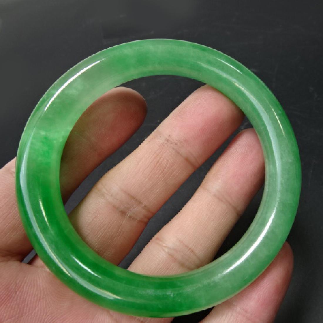 Chinese Jadeite Bangle (1 of 4)