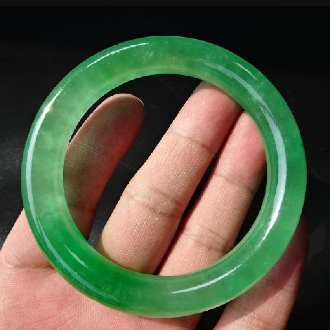 CHINESE JADEITE BANGLE (1 of 10)