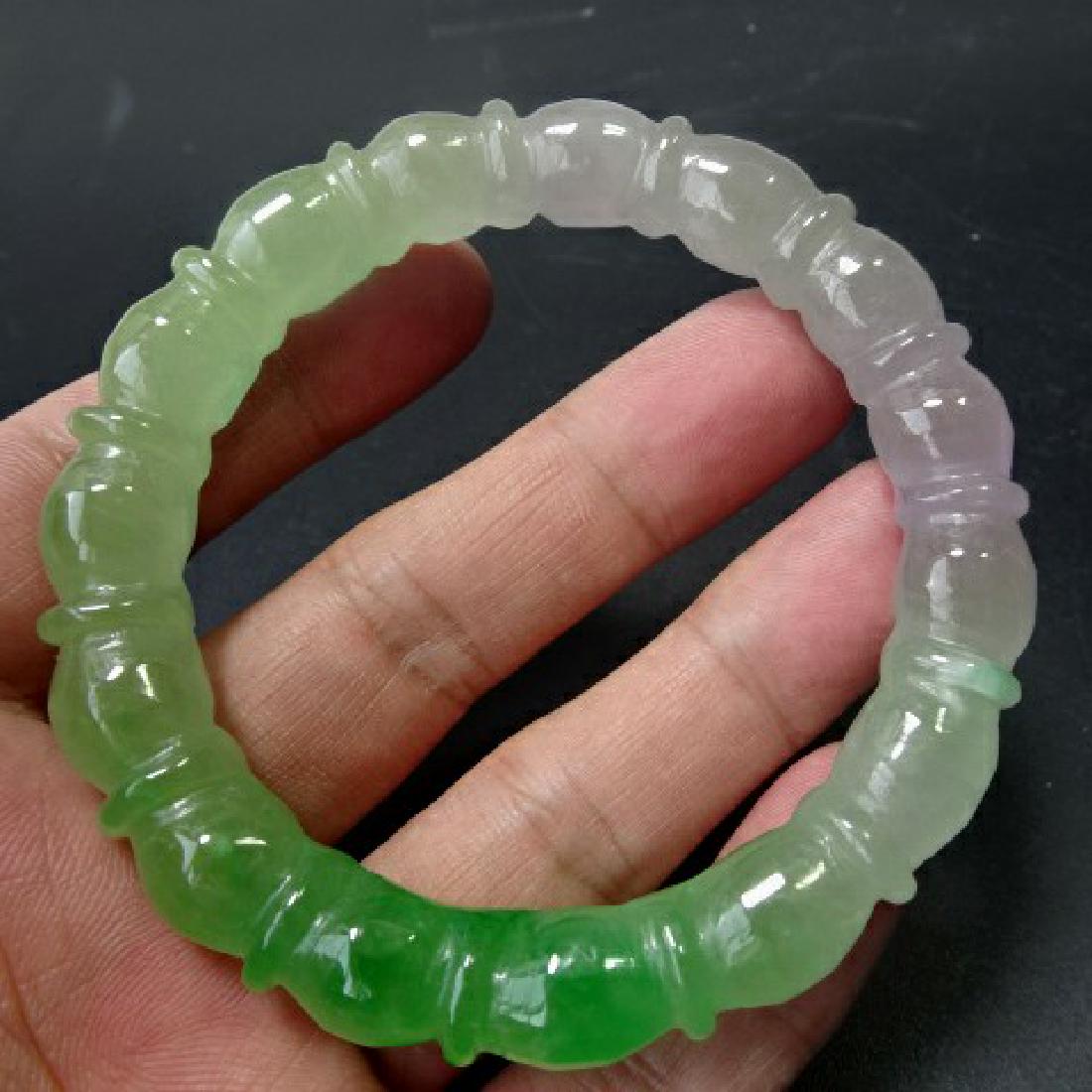 A JADEITE BANGLE (1 of 6)