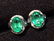 PAIR OF EMERALD EARRING WITH 18K GOLD - 4