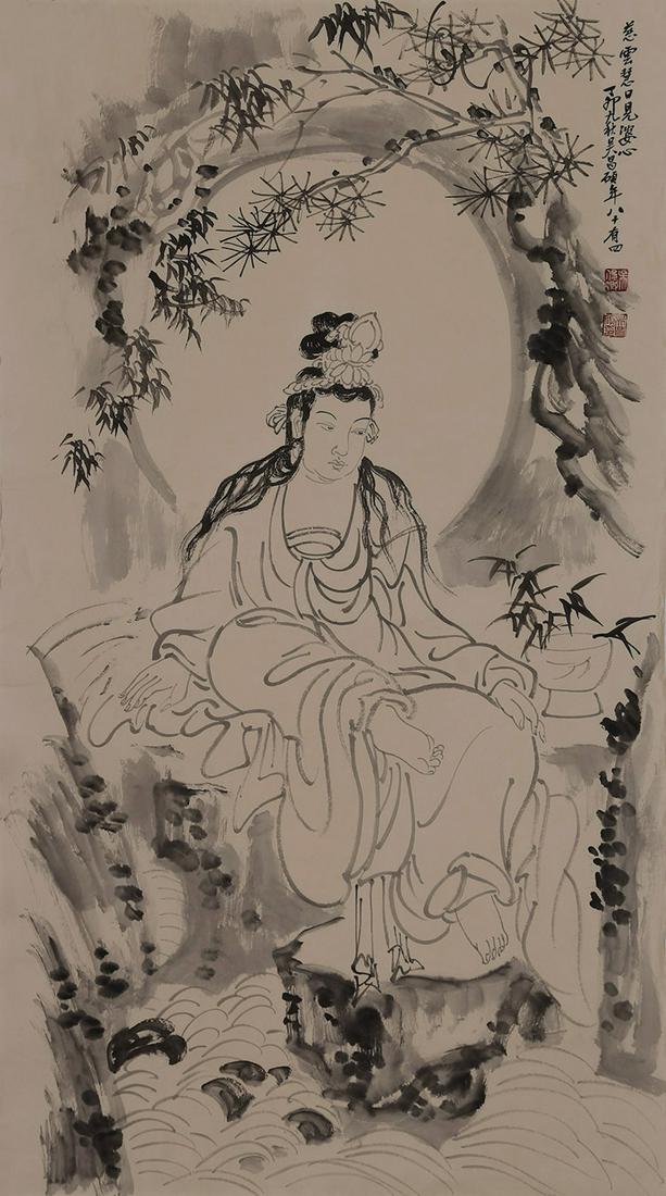 WU CHANG SHUO (1844-1927) FIGURE (1 of 5)