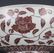 A COPPER RED BOWL WITH RED TWIGS AND PEONIES PATTERN - 3