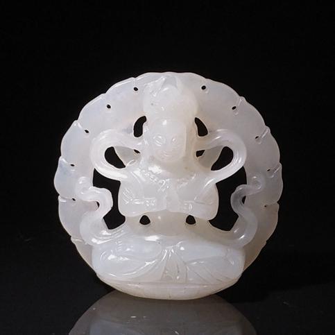 CHINESEHE TIAN JADE PENDANT (1 of 5)
