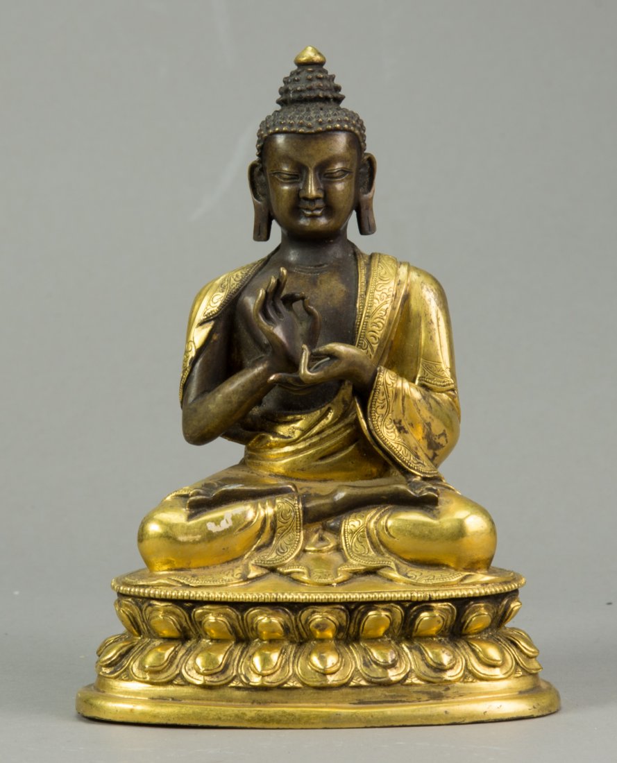 Chinese Gilt Budda (1 of 4)