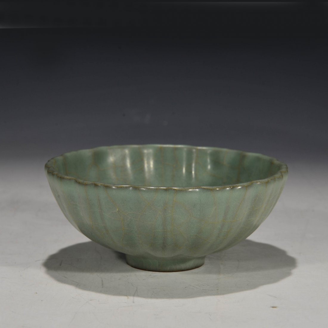 Chinese Guan-type Sunflower Bowl (1 of 4)