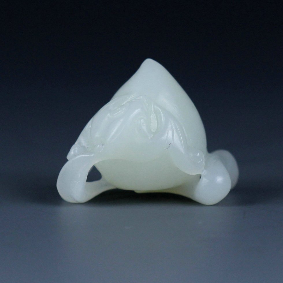 Chinese White Jade Carved (1 of 4)