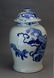 Chinese Blue and White Jar with Cover kangxi Period - 3
