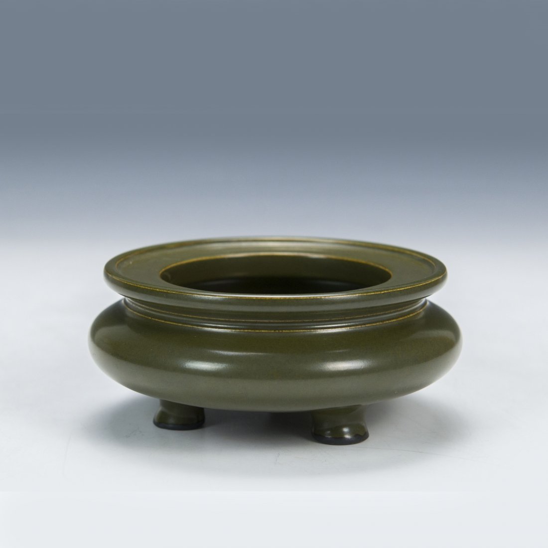 A Teadust Glazed Censer with Qianlong Mark (1 of 3)