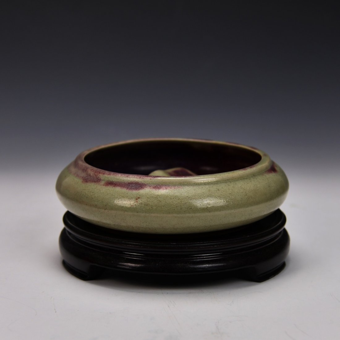 Chinese Jun Glazed Brush Washer (1 of 6)