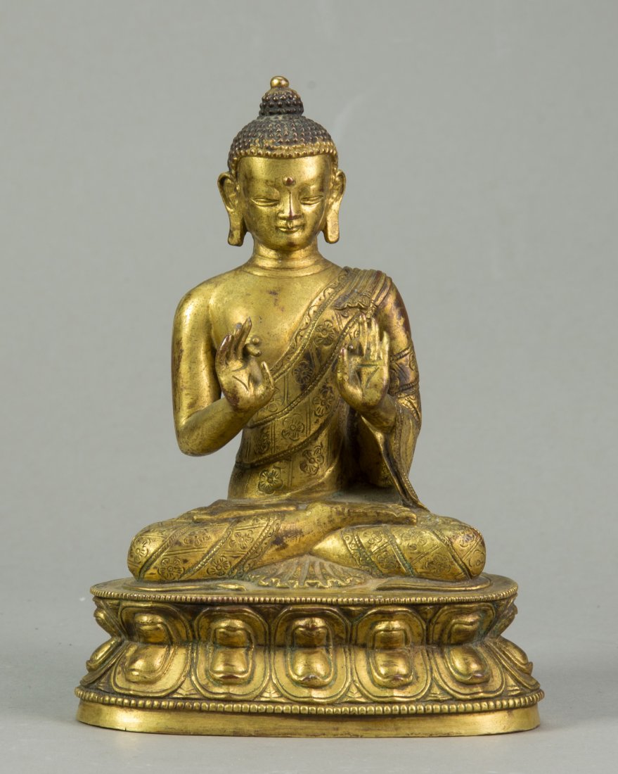 Chinese Gilt Budda (1 of 5)