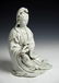 Chinese BLANCE-DE Chinese Seated Figure of Guanyin - 3