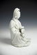 Chinese BLANCE-DE Chinese Seated Figure of Guanyin - 5