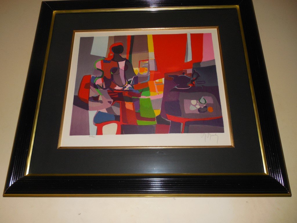 Marcel Mouly ( 1918 - 2008 ) original LE lithograph (1 of 10)
