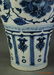 Chrysanthemum Lotus Branches Blue and White Ornamental - 5
