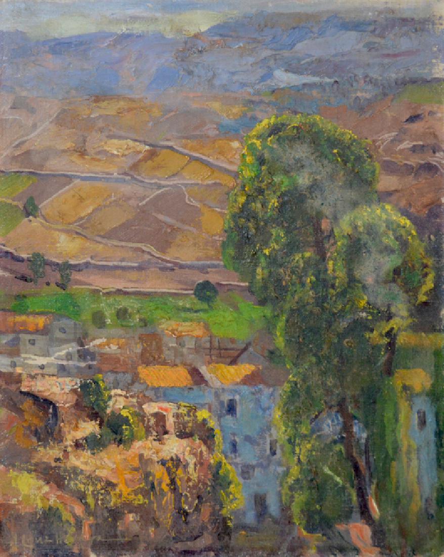 ILLEGIBLY Signed Oil Painting (1 of 5)