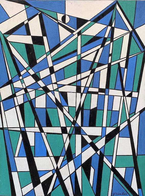 Helen GERARDIA (1903-1988) Ukrainian - American: Helen GERARDIA (1903-1988) ; oil on canvas / unframed ; dimensions 61 x 46 cm (24 x 18 in.) ; signed lower right ; Shipping to USA - DHL $160 , National post with tracking service $80 / Shipping to EU