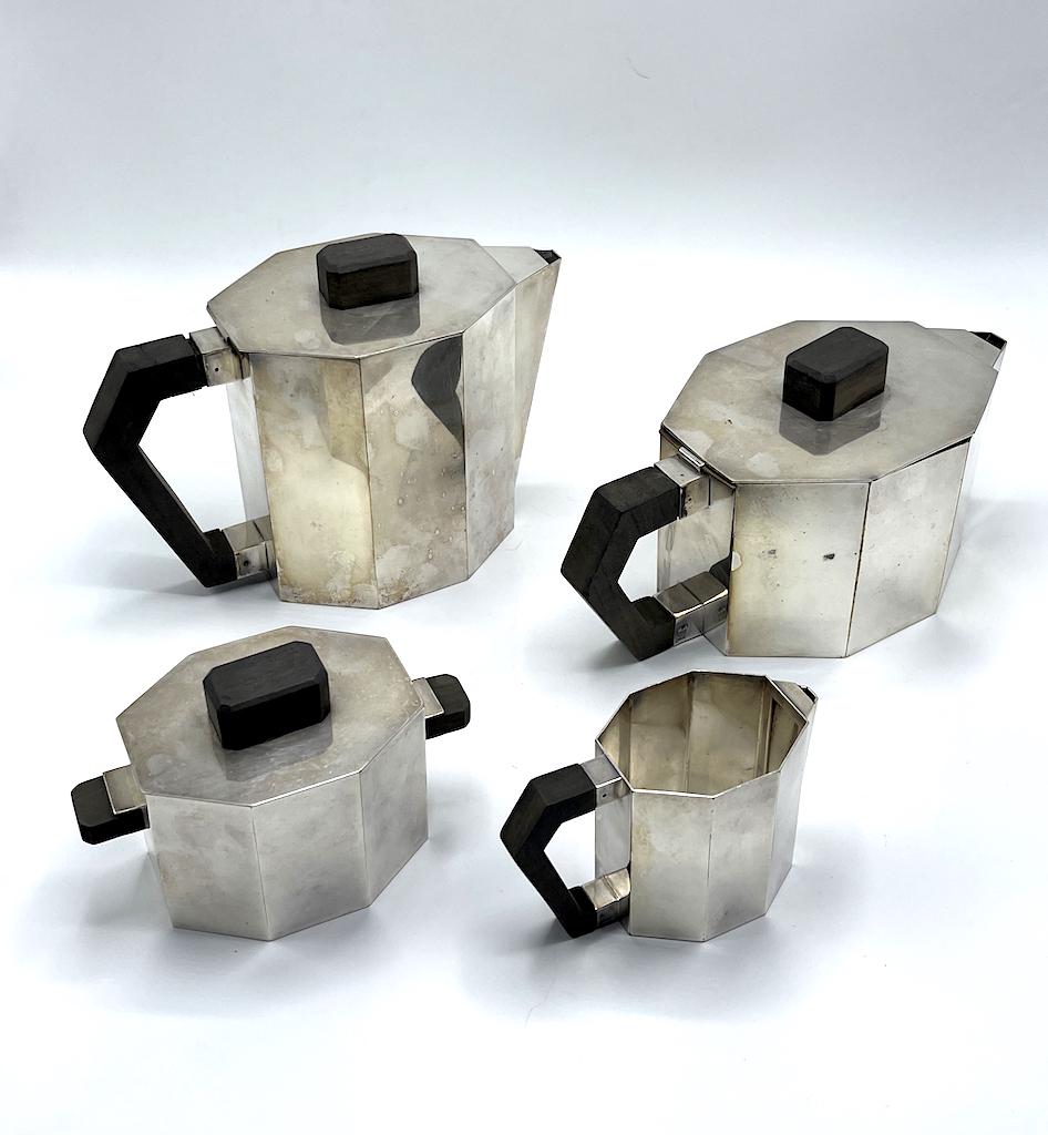 Adolphe BOULENGER art deco tea and coffee service (1 of 4)