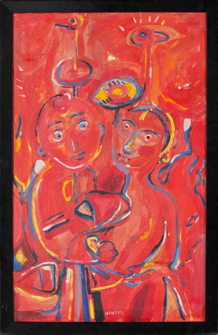 Herbert Gentry (1919-2003) American, Sweden, French (1 of 10)