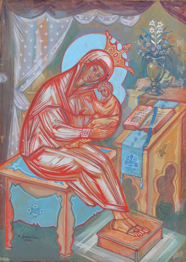 Rostislas LOUKINE (1904-1988) Russian - French