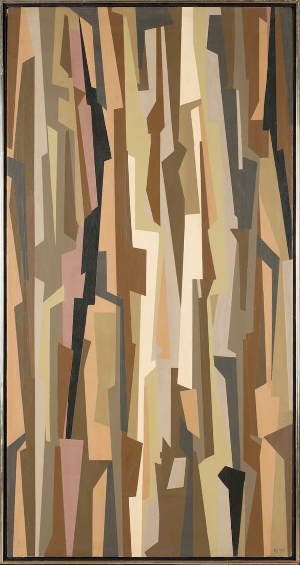 Karl Stanley Benjamin (1925 - 2012) American