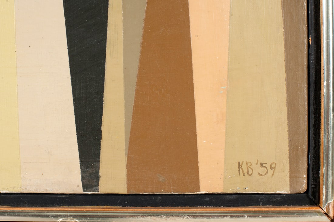 Karl Stanley Benjamin (1925 - 2012) American