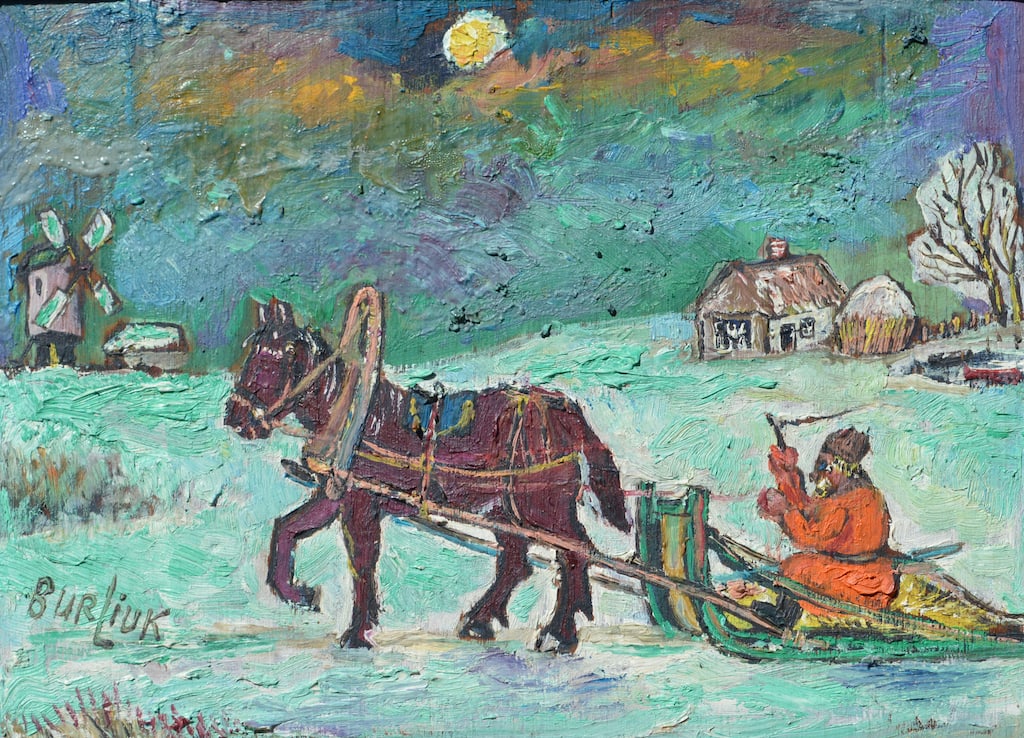 D. BURLIUK (1882-1967) Russian / Ukrainian / American