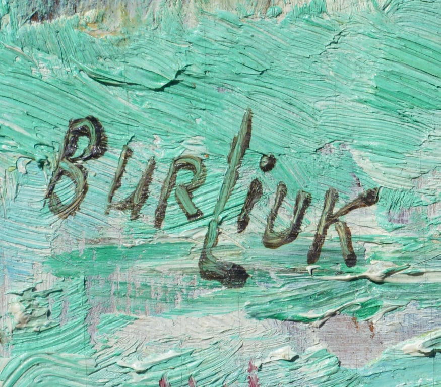 D. BURLIUK (1882-1967) Russian / Ukrainian / American