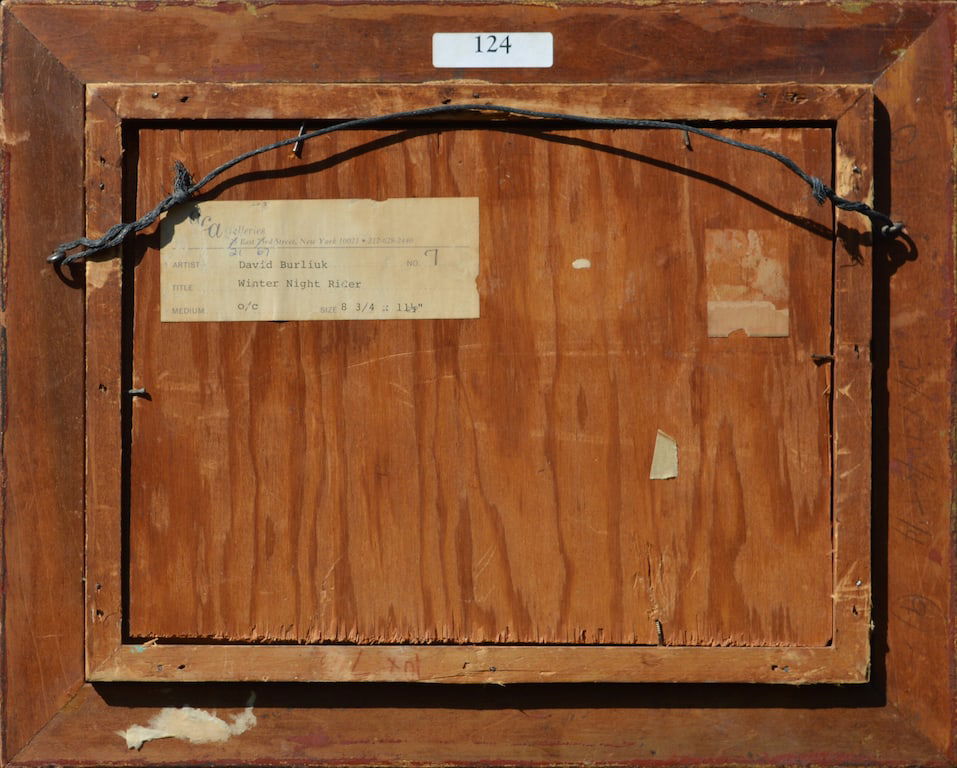 D. BURLIUK (1882-1967) Russian / Ukrainian / American