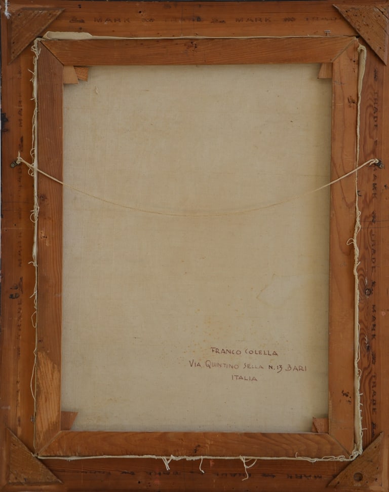 Franco COLELLA (1900-1981) Italian - American