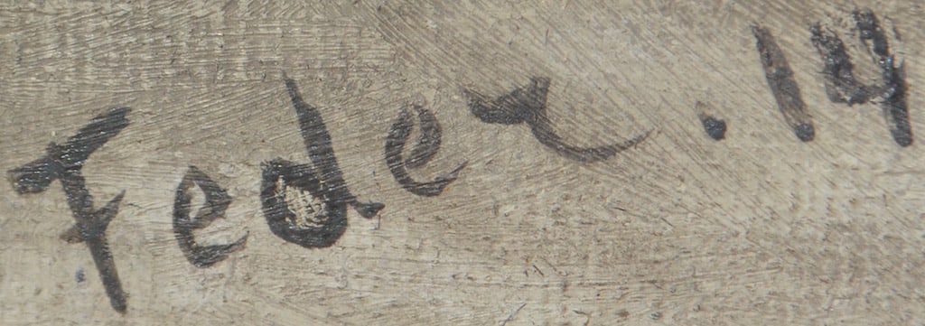 Adolphe FEDER (1886-1943) Russian - Ukrainian - French