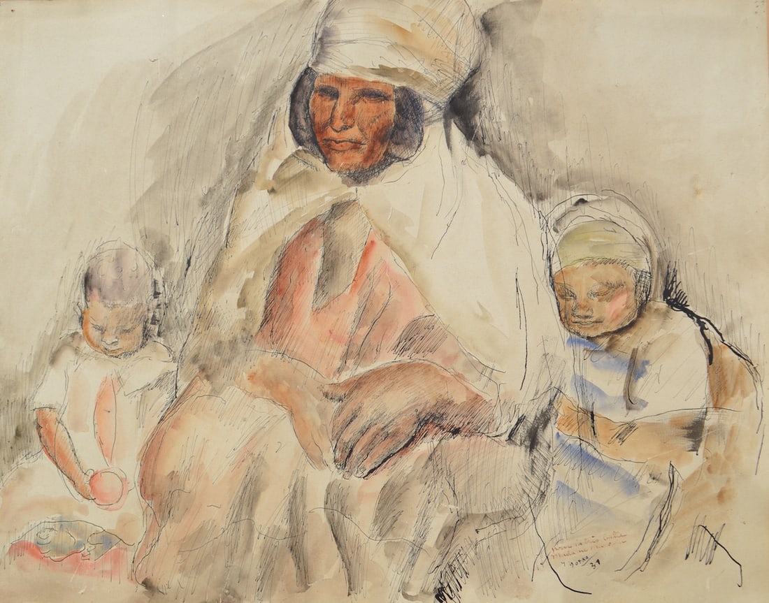 Jacques GOTKO (1899-1944) Ukrainian - French - Polish