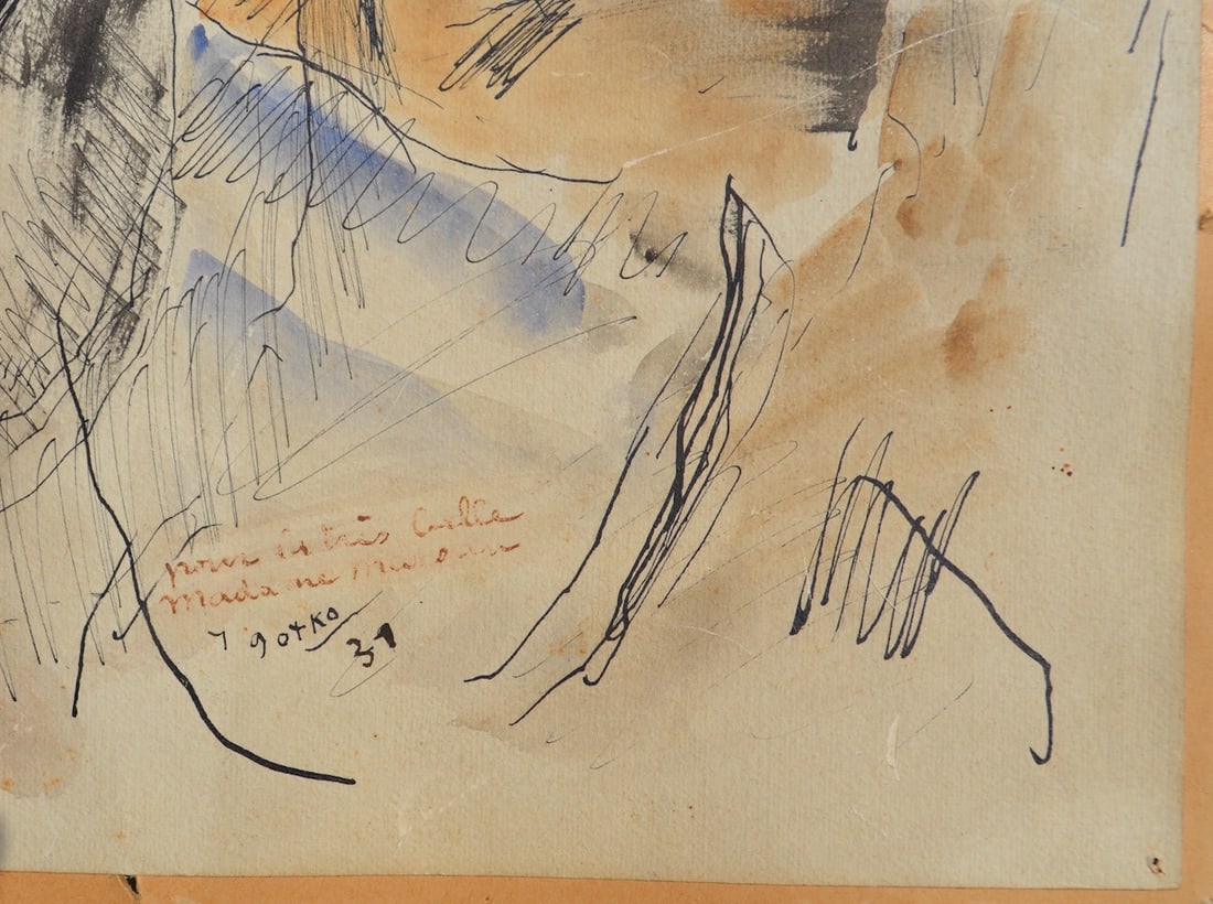 Jacques GOTKO (1899-1944) Ukrainian - French - Polish