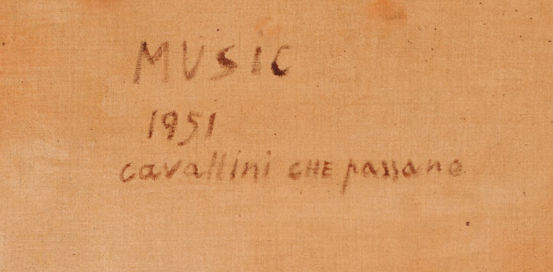 Zoran Antonio MUSIC (1909-2005) Slovenian, Italian, French