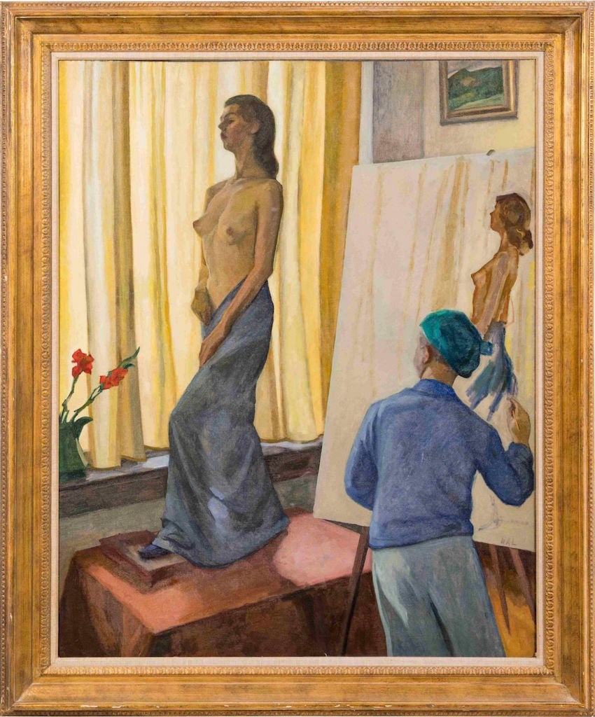 William Auerbach-Levy (1889-1964) Russian - American