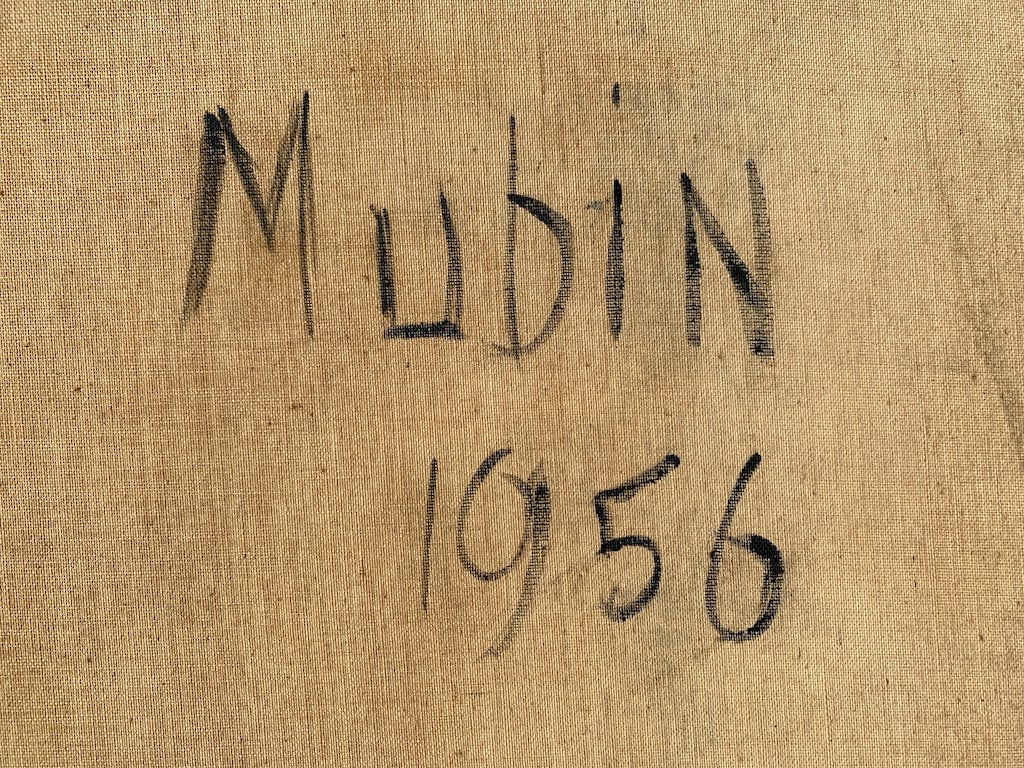 Orhon MUBIN (1924-1981) Turkish - French
