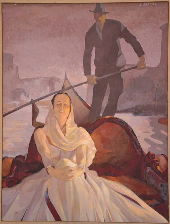 KAEHLBRANDT-ZANELLI 1880-1970 Russian - Latvian