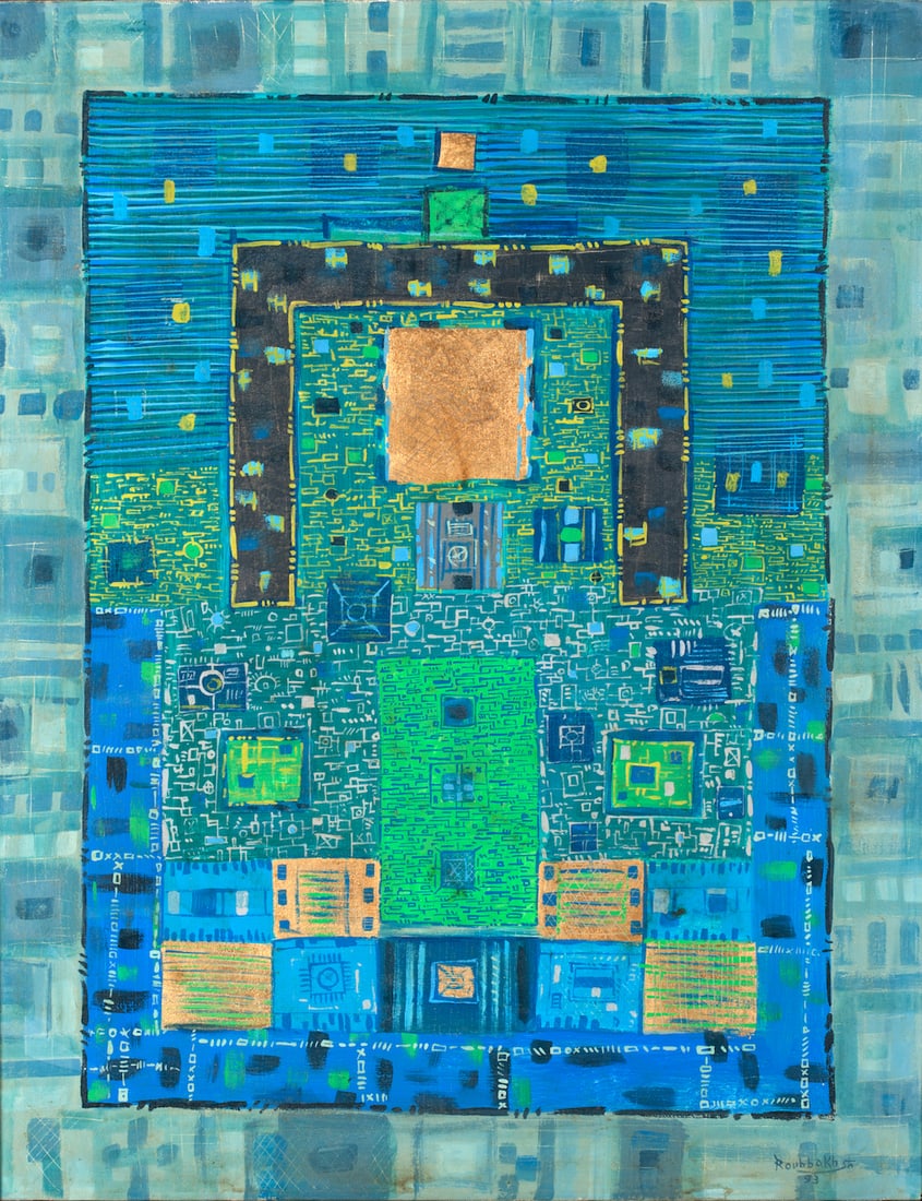 Jafar ROUHBAKHSH (1938/40-1996) Iranian - French