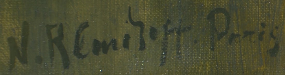 Nicolas REMIZOFF 1887-1979 Russian - French - American