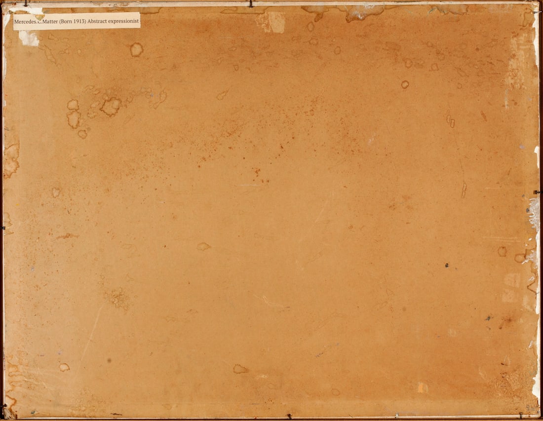 Mercedes Matter (1913-2001) American