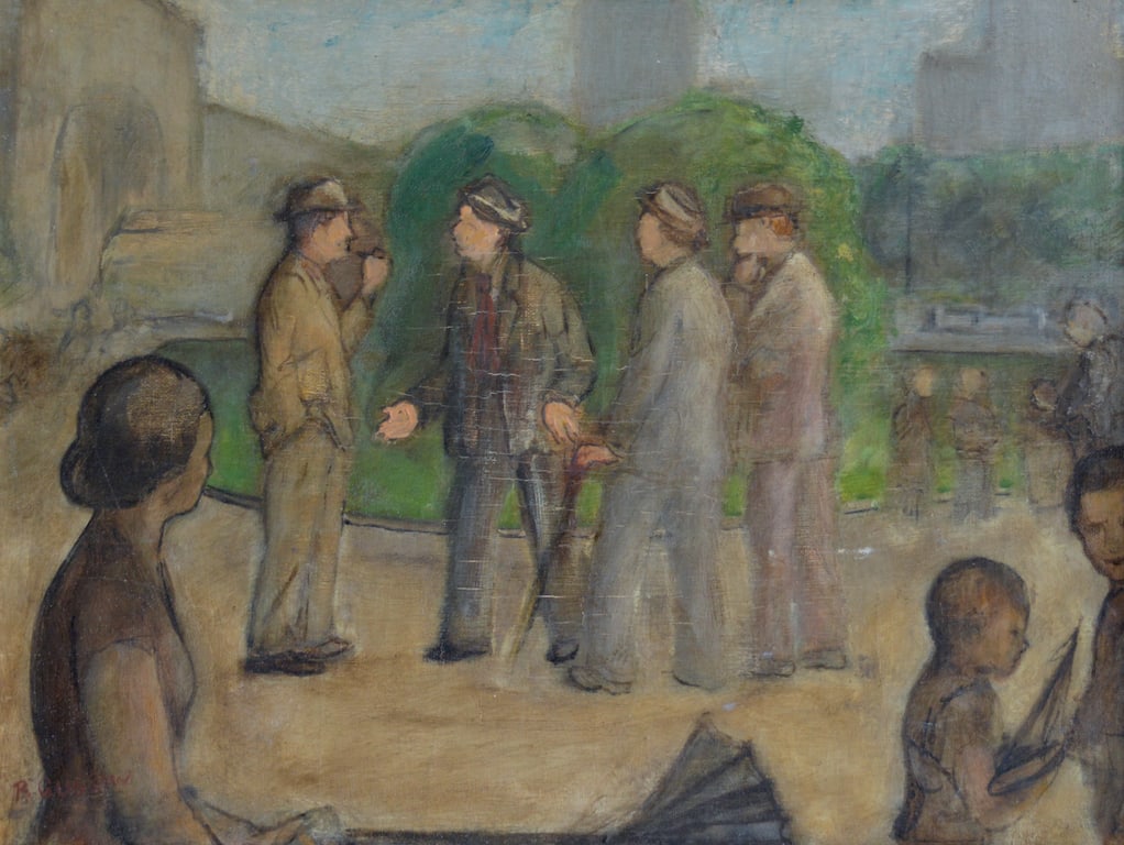 Bernard GUSSOW (1881-1957) Russian - American