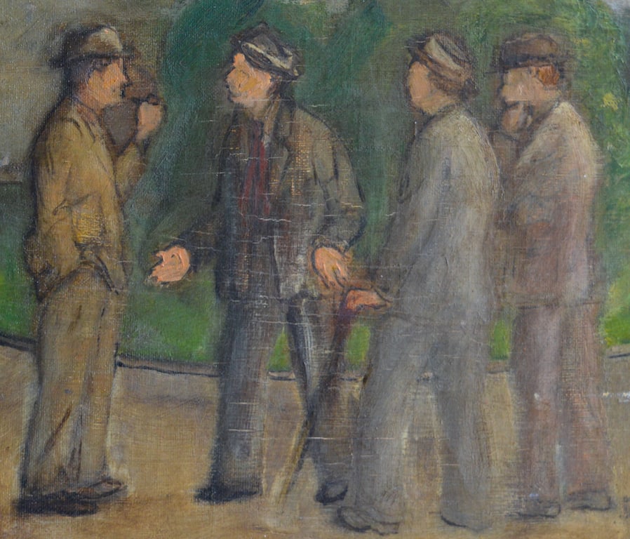 Bernard GUSSOW (1881-1957) Russian - American