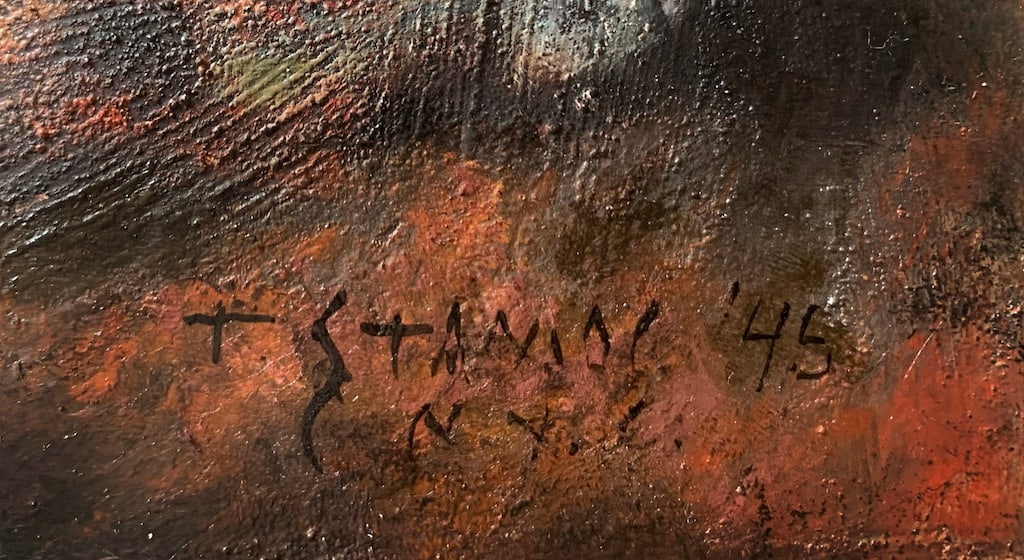 Theodoros STAMOS (1922-1997) American - Greek