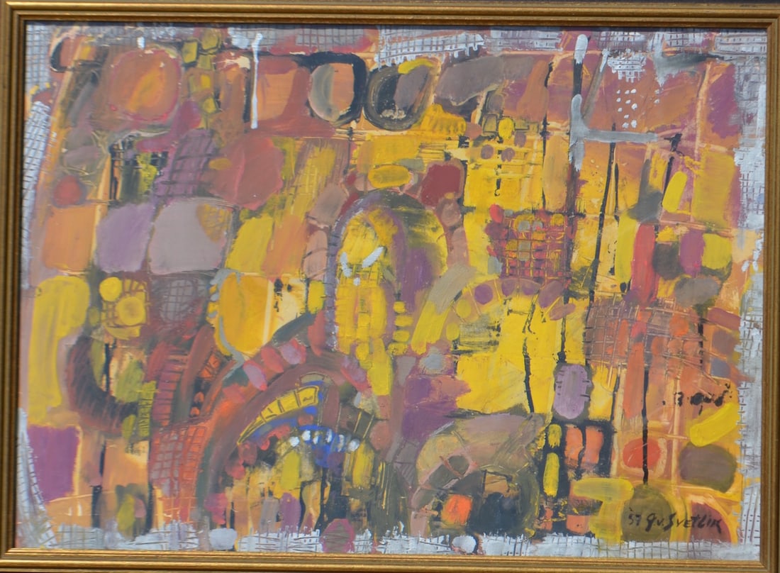 G. SWETLIK (1912-1991) Russian - French - Finlandia